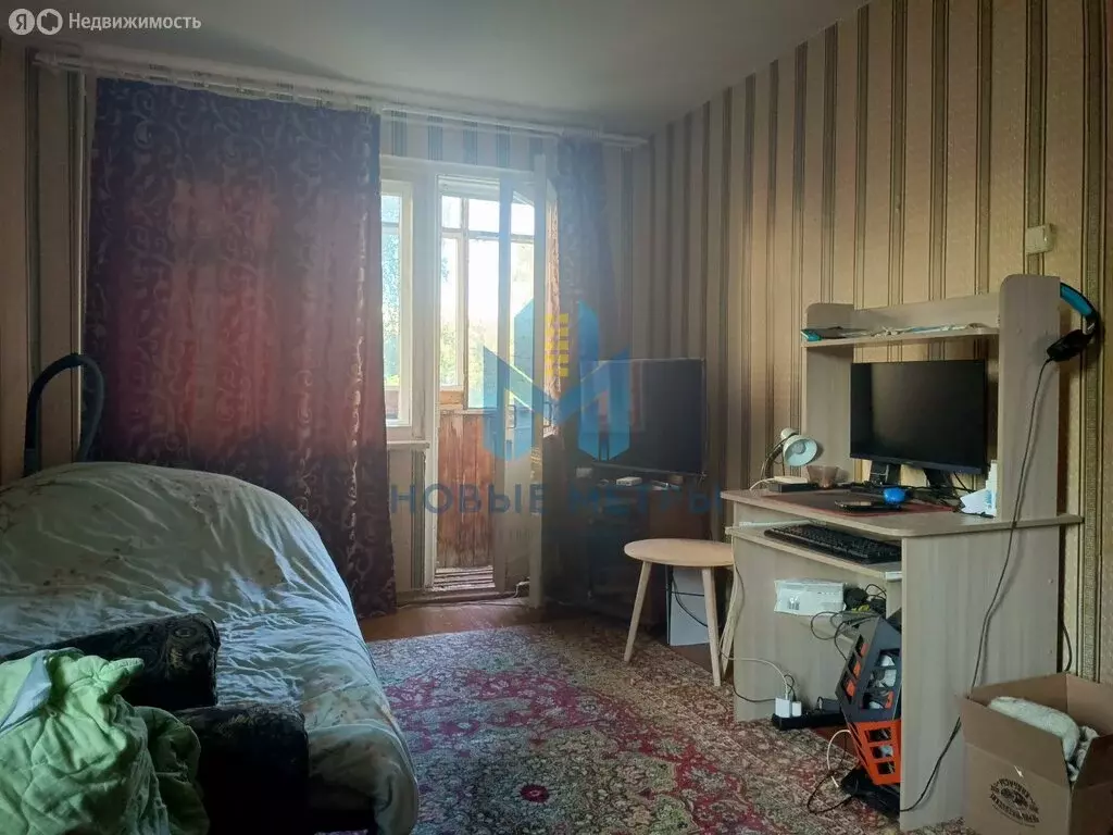 1-комнатная квартира: Нижний Новгород, улица Никиты Рыбакова, 18 (31.3 ... - Фото 1