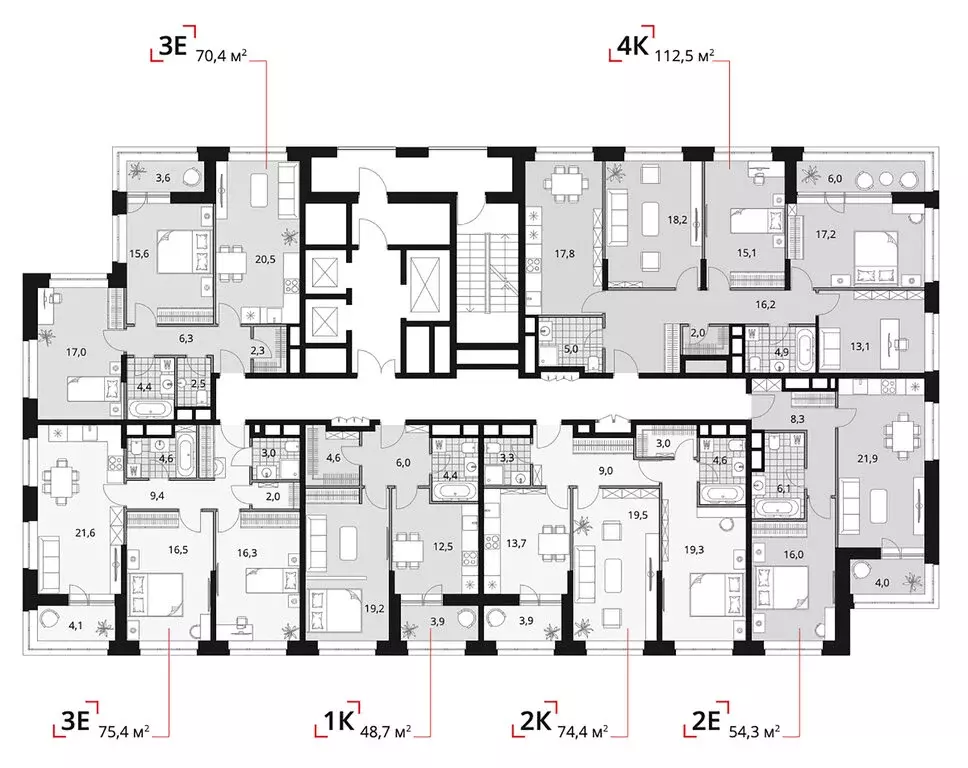 2-комнатная квартира: Владивосток, Авроровская улица, 6 (74.4 м) - Фото 1