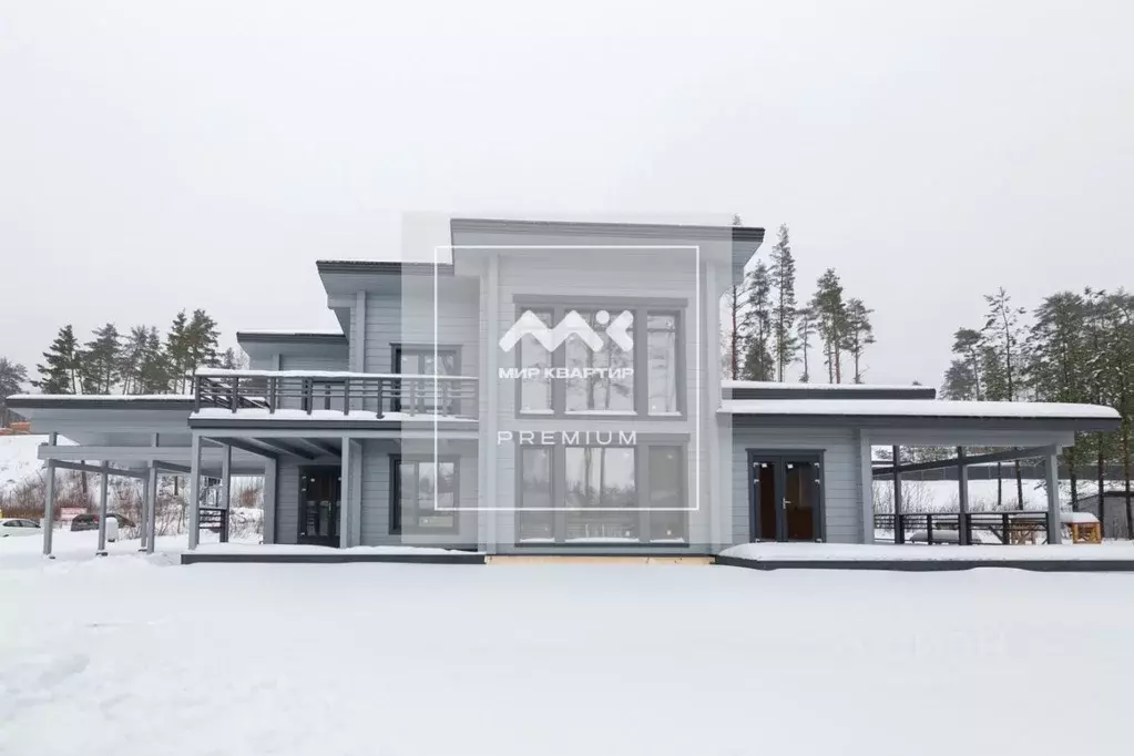 Дом в Ленинградская область, Выборгский район, Полянское с/пос, пос. ... - Фото 1