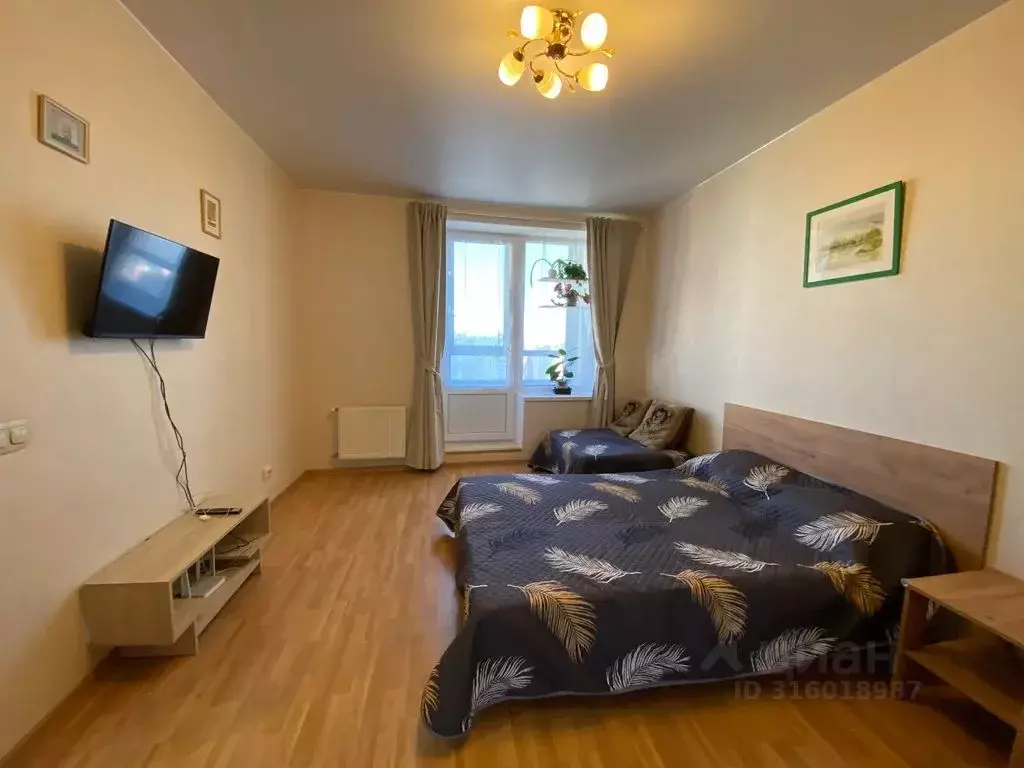 1-к кв. Санкт-Петербург ул. Кораблестроителей, 32К1 (36.0 м) - Фото 0