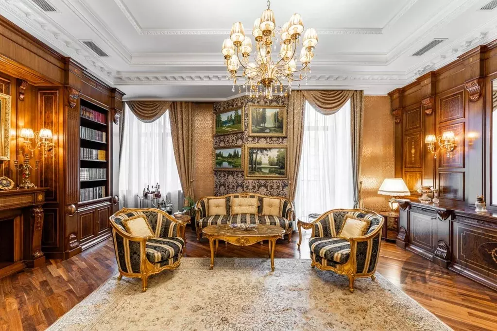 3-к кв. Москва ул. Знаменка, 13С1 (138.0 м) - Фото 2