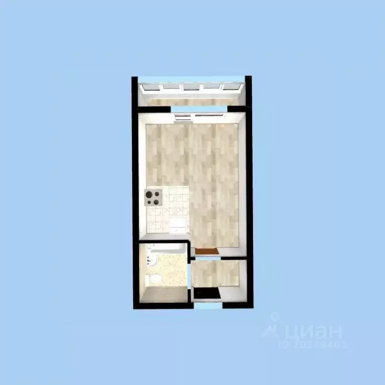 Студия Башкортостан, Уфа ул. Летчика Кобелева, 1 (25.4 м) - Фото 1