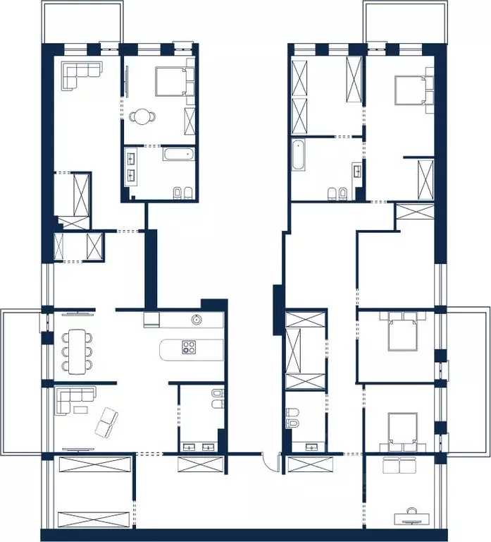 6-к кв. Краснодарский край, Сочи Адлер жилрайон, Курортный Городок ... - Фото 1