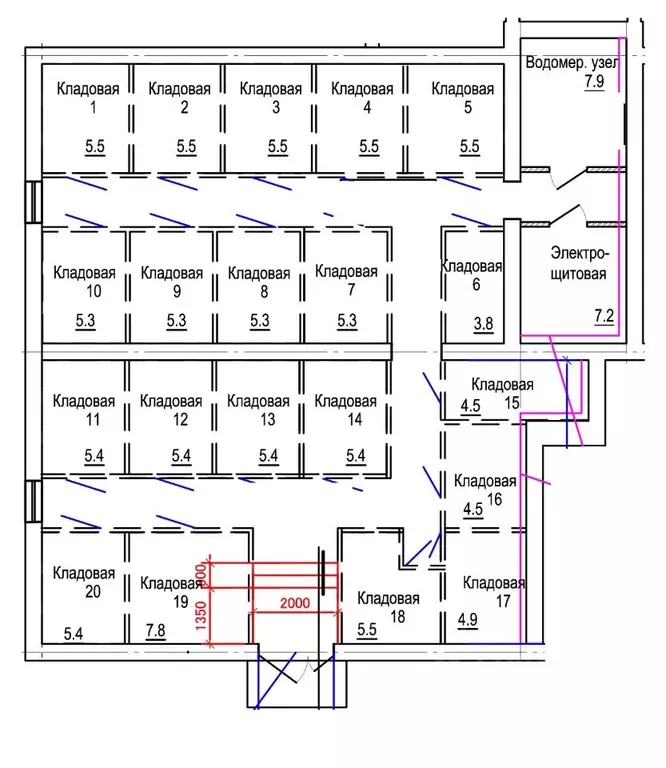 Склад в Смоленская область, Смоленск пер. 3-й Запольный, 8 (4 м) - Фото 2