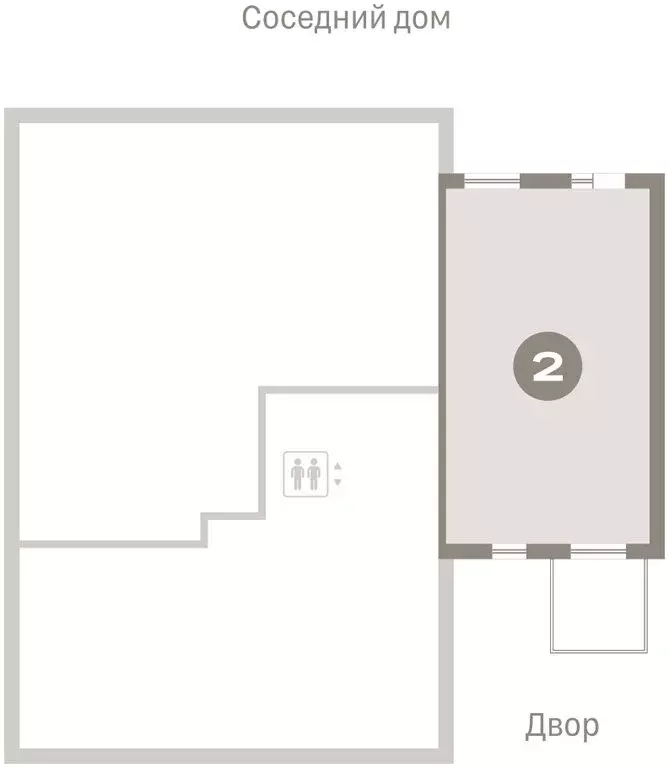 2-комнатная квартира: Новосибирский район, рабочий посёлок Краснообск, ... - Фото 2