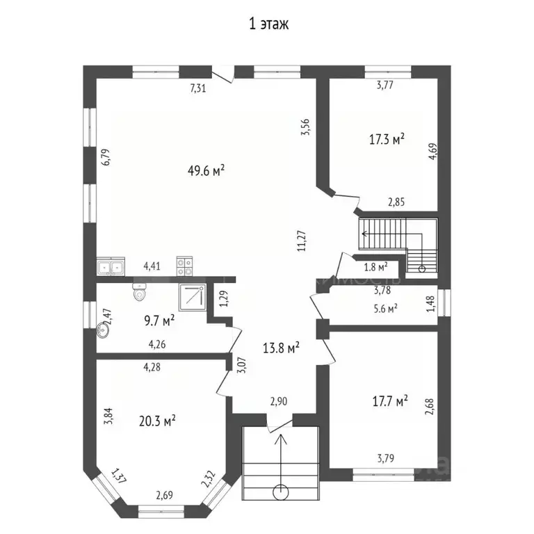 Коттедж в Тюменская область, Тюменский муниципальный округ, д. ... - Фото 2