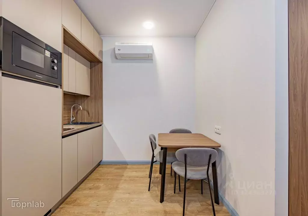 Студия Санкт-Петербург Песочная наб., 42к2 (29.0 м) - Фото 2