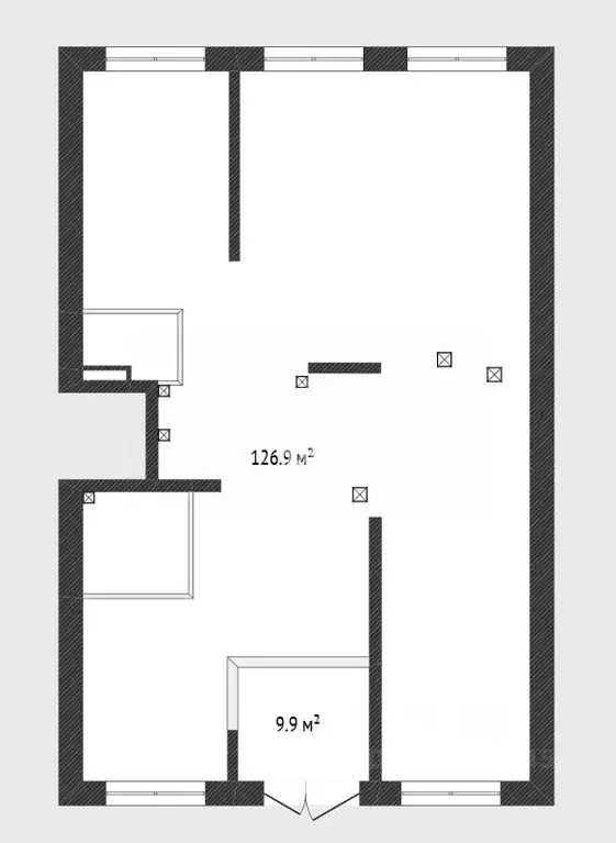 Помещение свободного назначения в Тюменская область, Тюмень Полевая ... - Фото 2