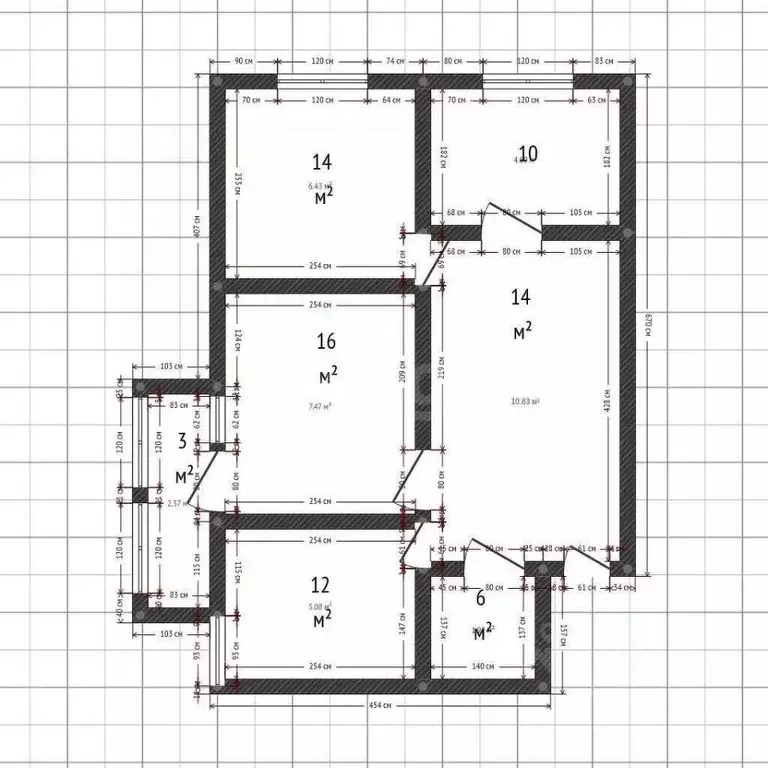 3-к кв. Краснодарский край, Краснодар ул. Венецианская, 2 (73.1 м) - Фото 1