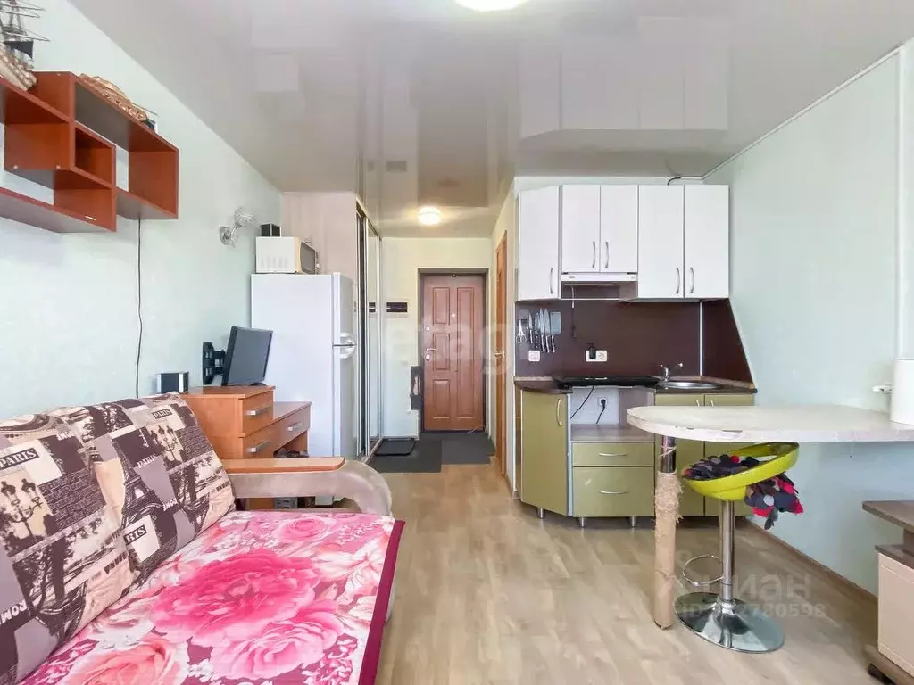 1-к кв. Хабаровский край, Хабаровск Матвеевское ш., 12к2 (17.7 м) - Фото 0