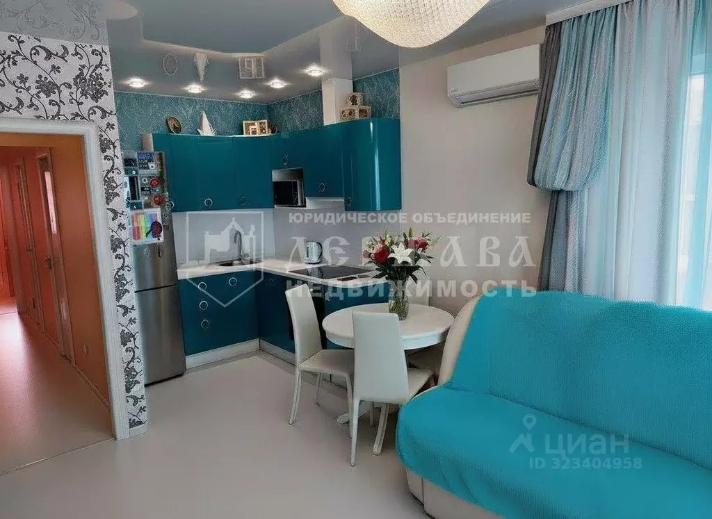 2-к кв. Кемеровская область, Кемерово просп. Притомский, 9 (57.1 м) - Фото 1