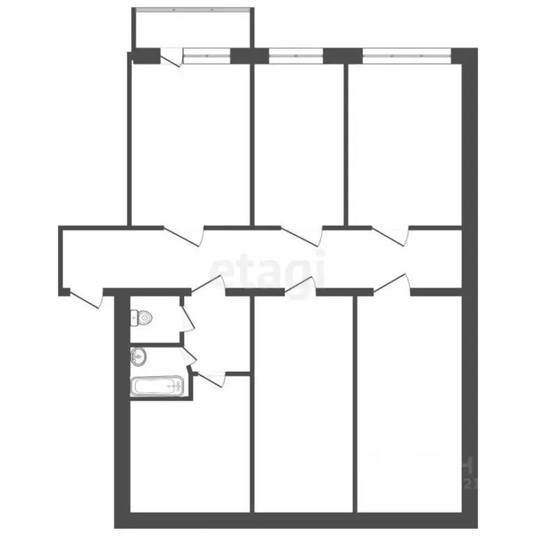 Комната Удмуртия, Ижевск ул. Орджоникидзе, 27В (9.4 м) - Фото 1