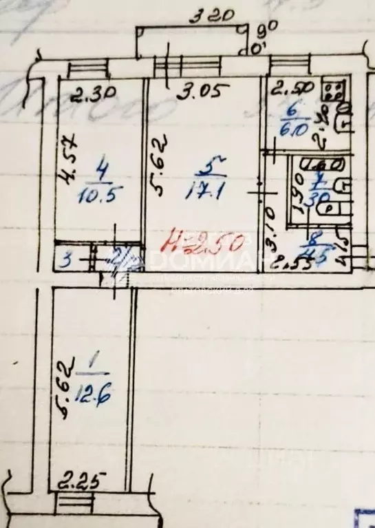 3-к кв. Ростовская область, Новочеркасск Спортивная ул. (55.7 м) - Фото 2