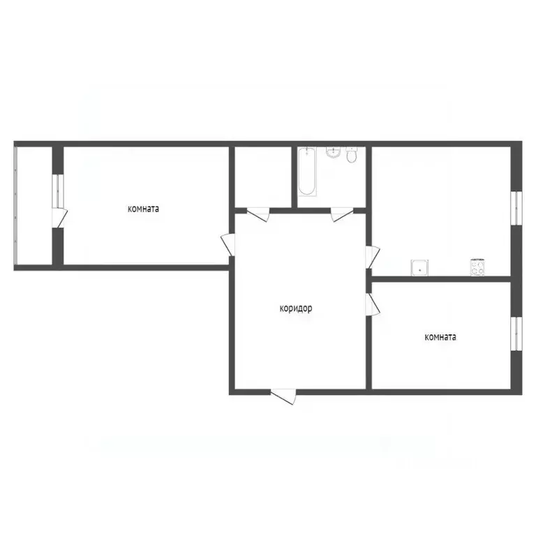2-к кв. Костромская область, Кострома ул. Евгения Ермакова, 9 (102.5 ... - Фото 0