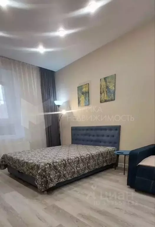 1-к кв. Тюменская область, Тюмень ул. Тимофея Кармацкого, 7 (44.0 м) - Фото 1