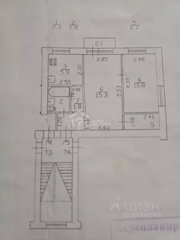 2-к кв. Санкт-Петербург, Санкт-Петербург, Ломоносов Красноармейская ... - Фото 1