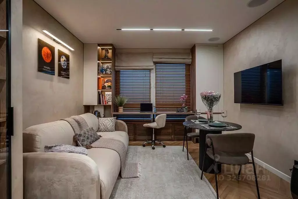 Студия Москва Барклая ул., 6Ак1 (24.7 м) - Фото 1