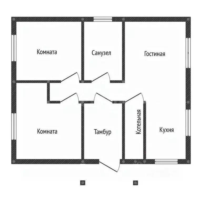 Дом в Башкортостан, с. Кармаскалы ул. Давлетшиной, 17 (92 м) - Фото 1