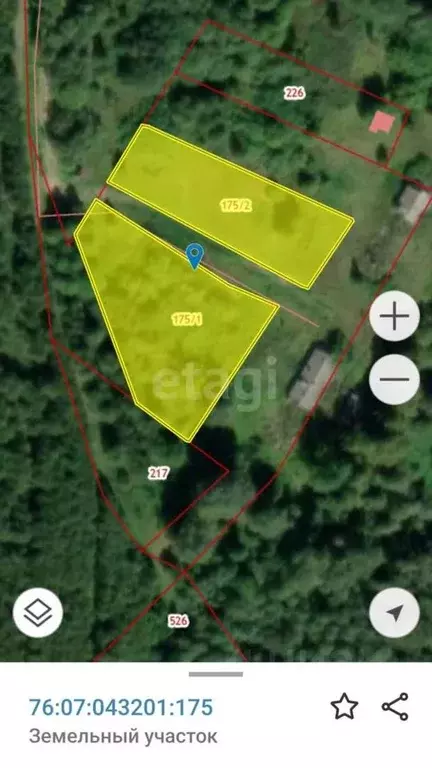 Участок в Ярославская область, Мышкинский муниципальный округ, с. ... - Фото 2