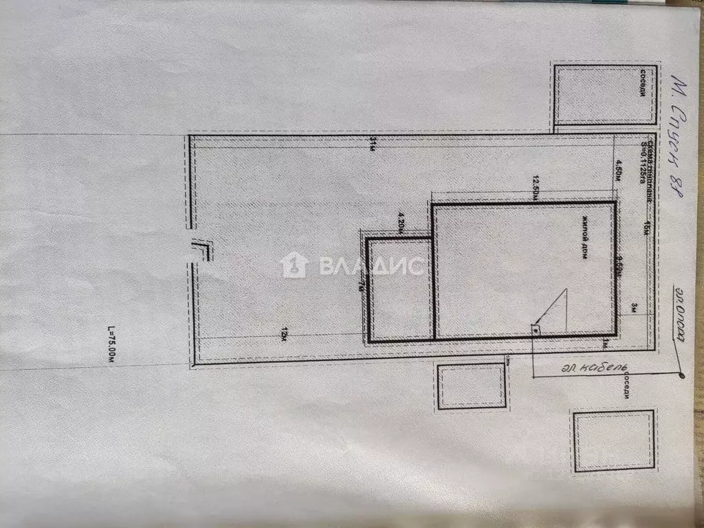 Дом в Ростовская область, Азовский район, Кагальницкое с/пос, с. ... - Фото 2