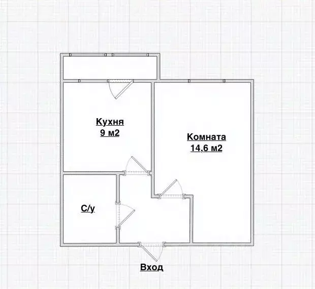 1-к кв. Самарская область, Волжский район, Лопатино с/пос, пос. ... - Фото 2