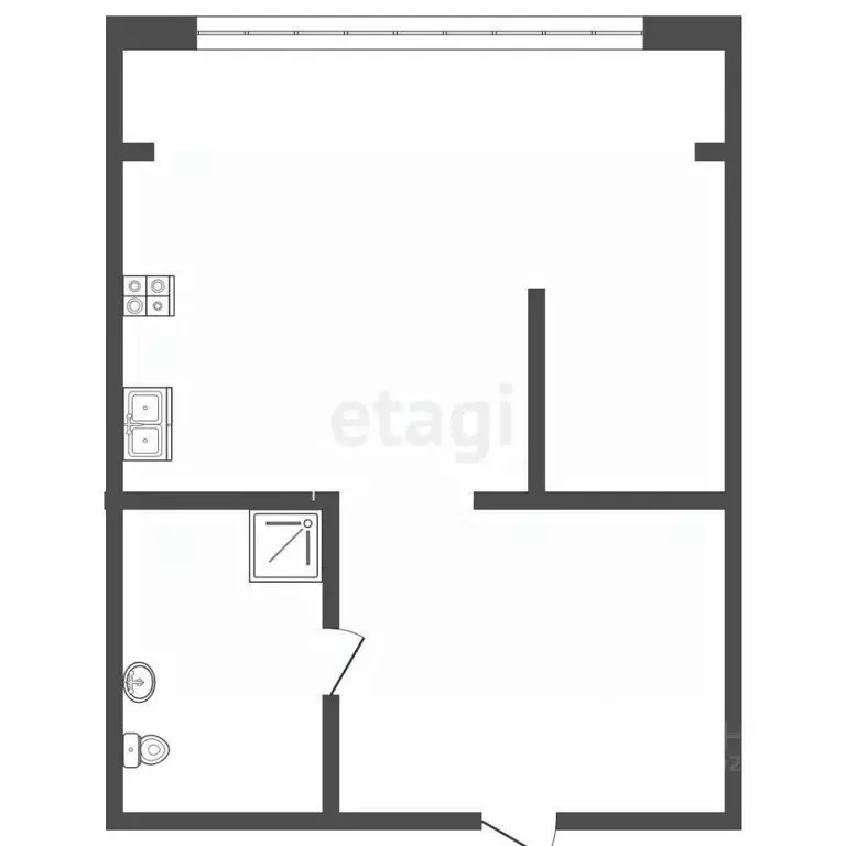 Студия Костромская область, Кострома Кинешемское ш., 70 (34.2 м) - Фото 0