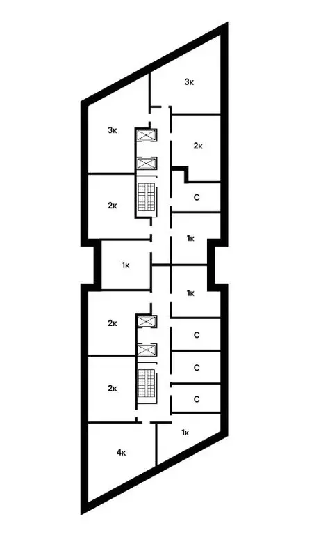 3-к кв. Воронежская область, Воронеж наб. Чуева, 7 (85.34 м) - Фото 1