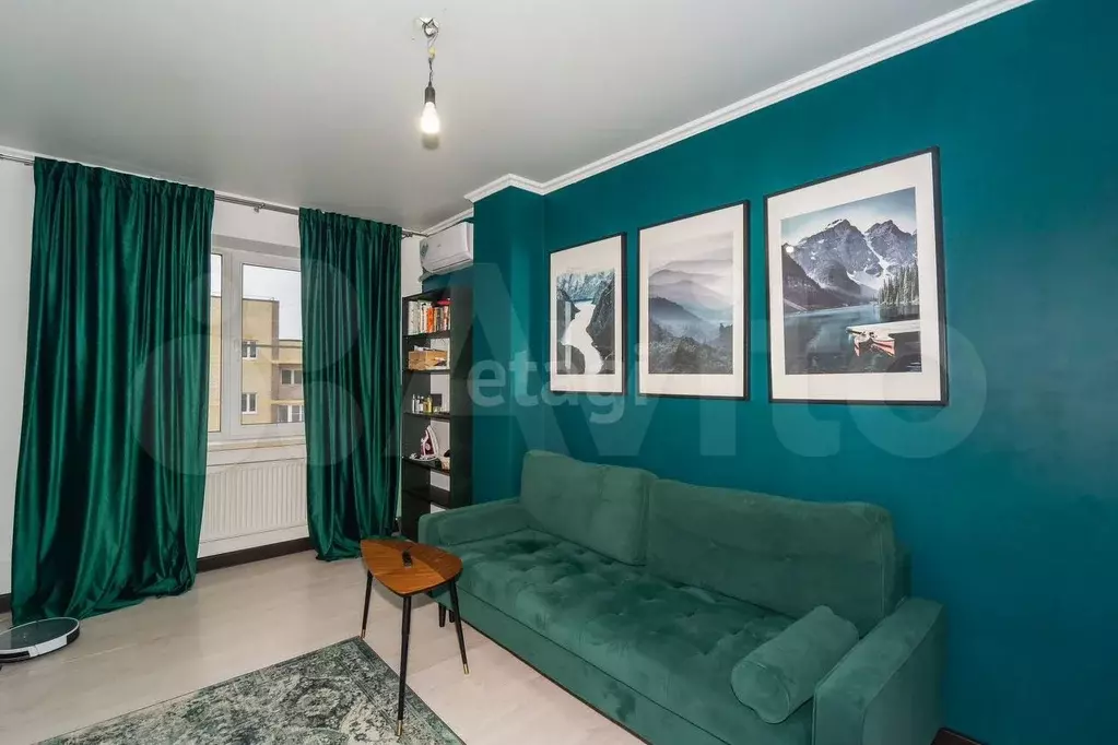 1-к. квартира, 45 м, 8/8 эт. - Фото 1
