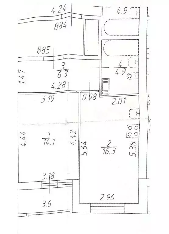 1-комнатная квартира: Санкт-Петербург, Среднерогатская улица, 11к2 ... - Фото 1