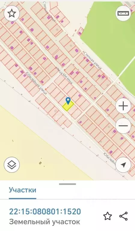 Участок в Алтайский край, Зональный район, пос. Мирный ул. Юбилейная, ... - Фото 1
