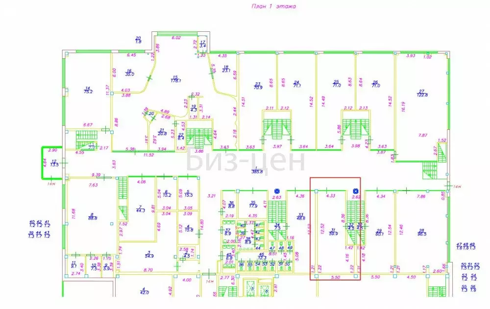 Офис (149 м) - Фото 2