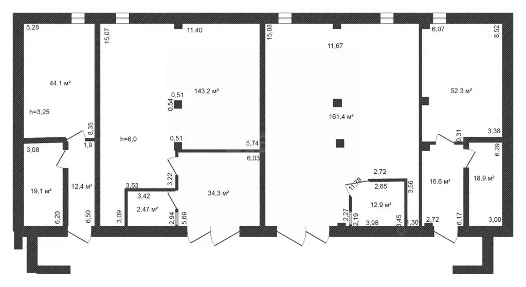 Офис в Ямало-Ненецкий АО, Новый Уренгой Таежная ул., 224П/1 (263 м) - Фото 2