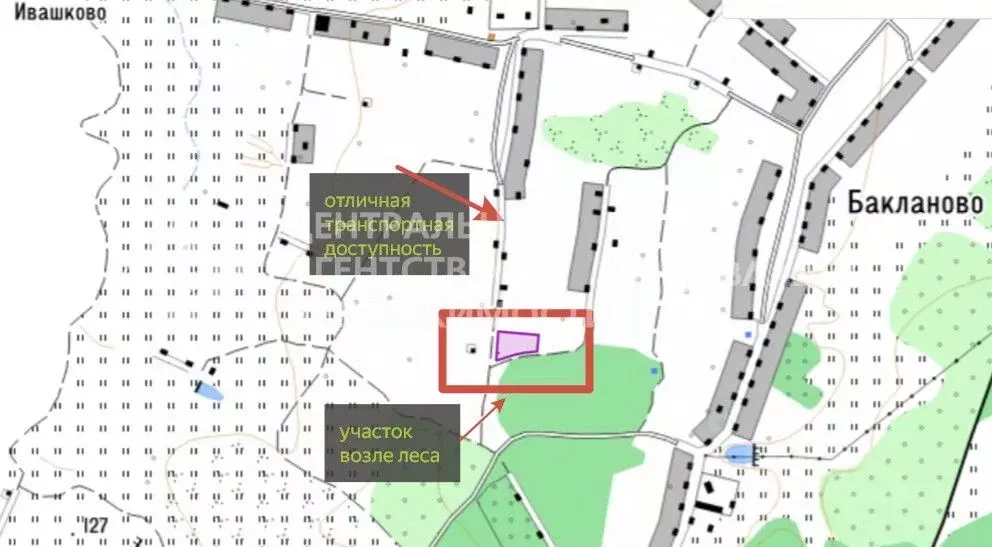 Участок в Рязанская область, Пронский район, Погореловское с/пос, д. ... - Фото 1