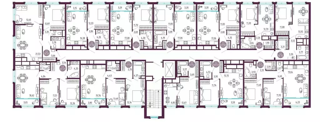 2-к кв. Тульская область, Тула ул. Купцов Гречихиных (61.1 м) - Фото 2