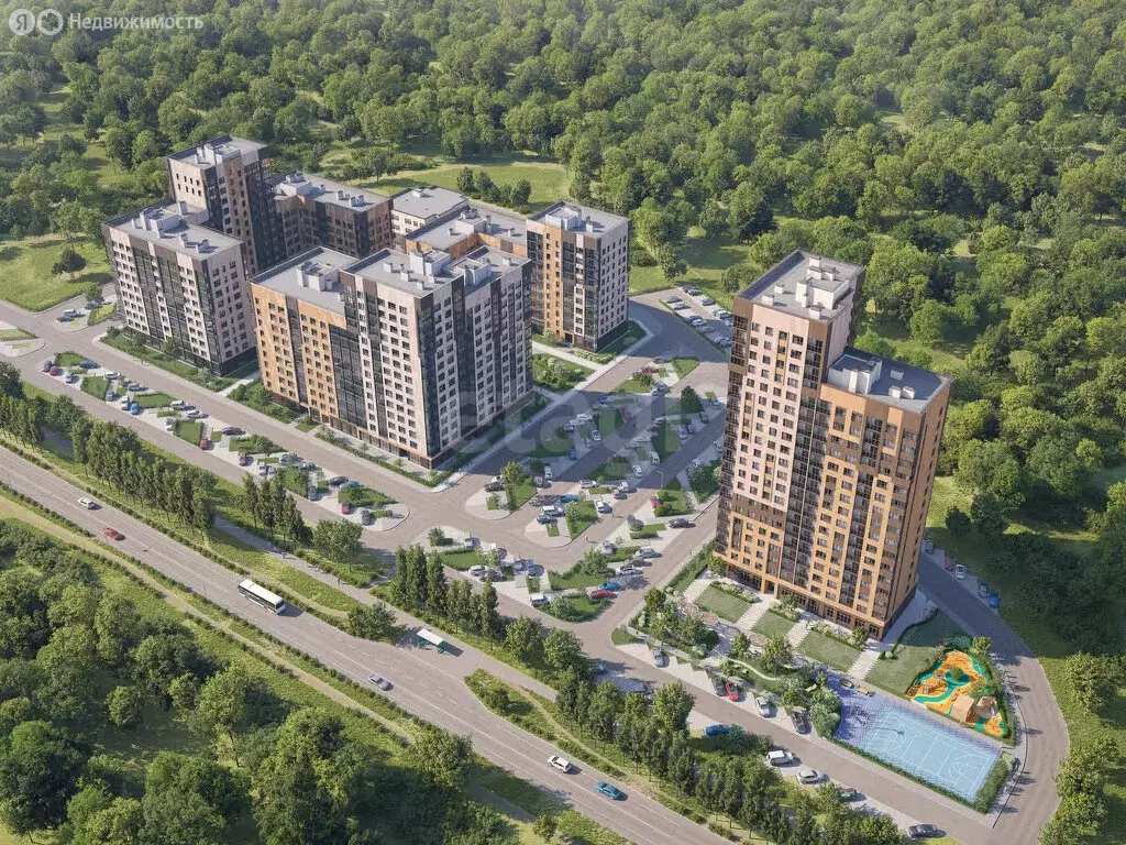 1-комнатная квартира: посёлок Петровский, 4 (38.13 м) - Фото 2