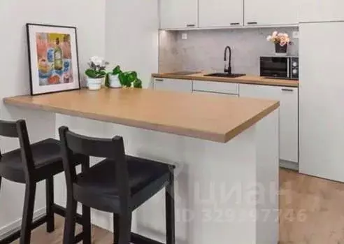 Студия Москва Новая Басманная ул., 35С1 (15.71 м) - Фото 1