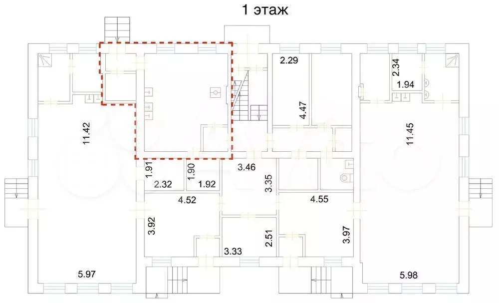 Аренда офиса 32,5 м2, м. Павелецкая, Новокузнецкая в цао - Фото 0