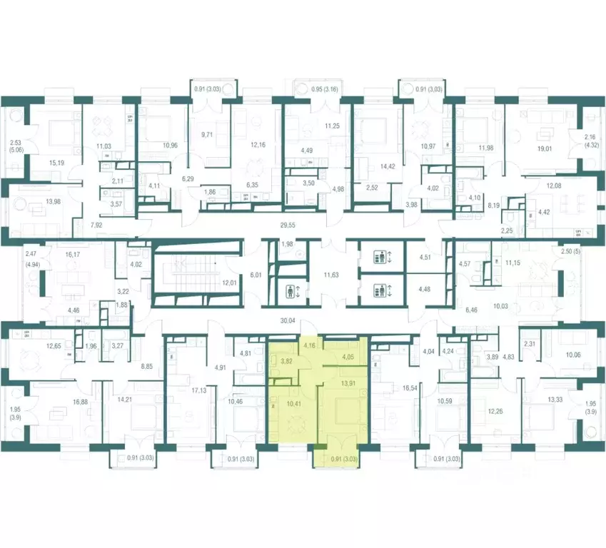 1-к кв. Московская область, Одинцово Одинбург жилой комплекс, 4Б (37.2 ... - Фото 2