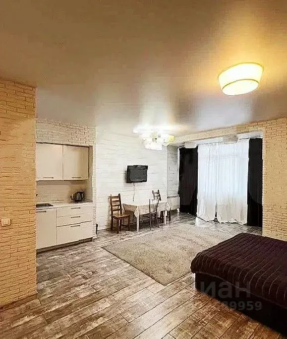 Студия Москва пос. Коммунарка, ул. Бачуринская, 17 (40.4 м) - Фото 1