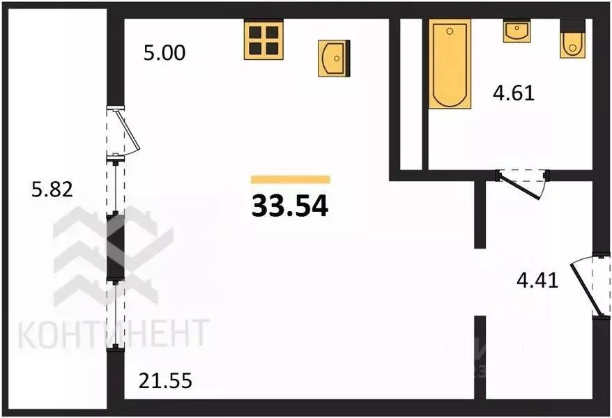 Студия Крым, Симферопольский район, Мирновское с/пос, с. Белоглинка ... - Фото 2