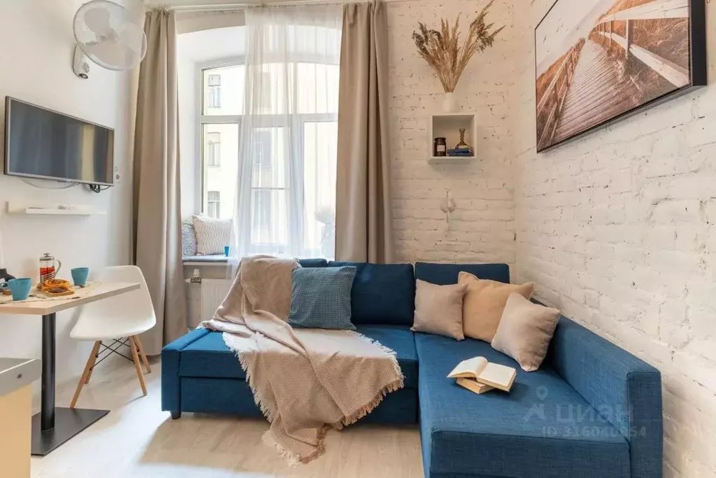 Студия Санкт-Петербург Невский просп., 156Б (17.0 м) - Фото 0