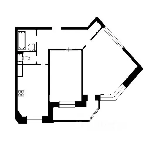 2-к кв. Санкт-Петербург ул. Димитрова, 3к1 (57.4 м) - Фото 2