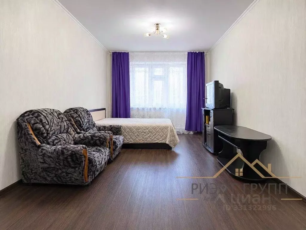 1-к кв. Татарстан, Казань ул. Четаева, 66 (34.6 м) - Фото 1