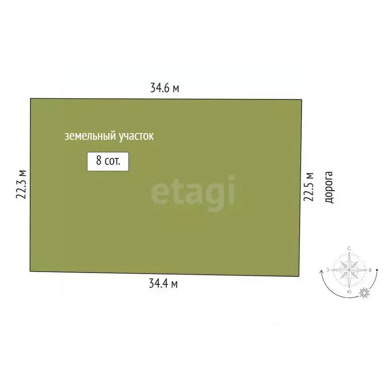 Участок в Башкортостан, Стерлитамакский район, Казадаевский сельсовет, ... - Фото 1