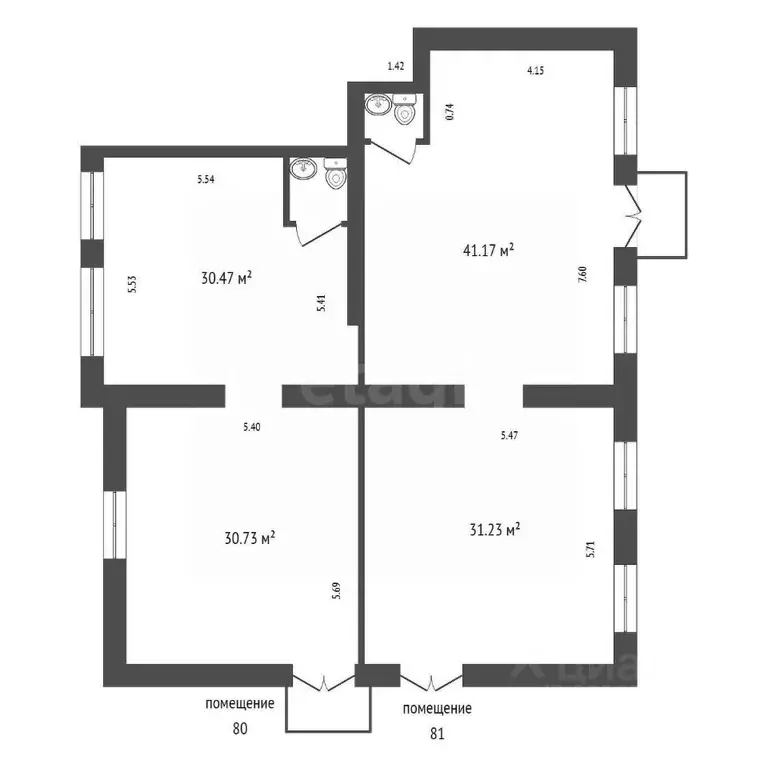 Помещение свободного назначения в Красноярский край, Красноярск ул. ... - Фото 2