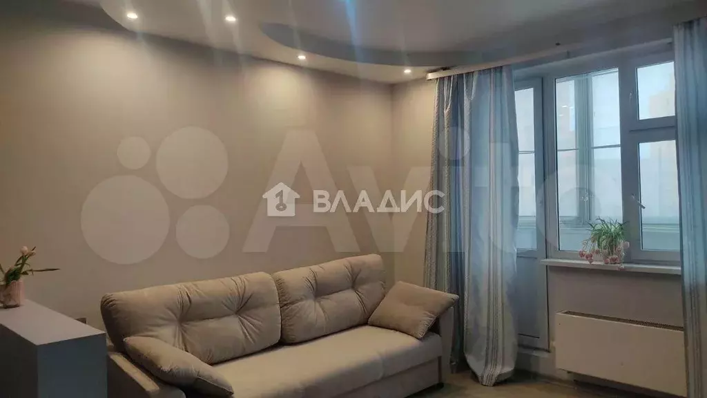 1-к. квартира, 38,8 м, 2/17 эт. - Фото 0