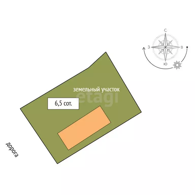 Дом в Троицк, Городская улица (94.3 м) - Фото 1