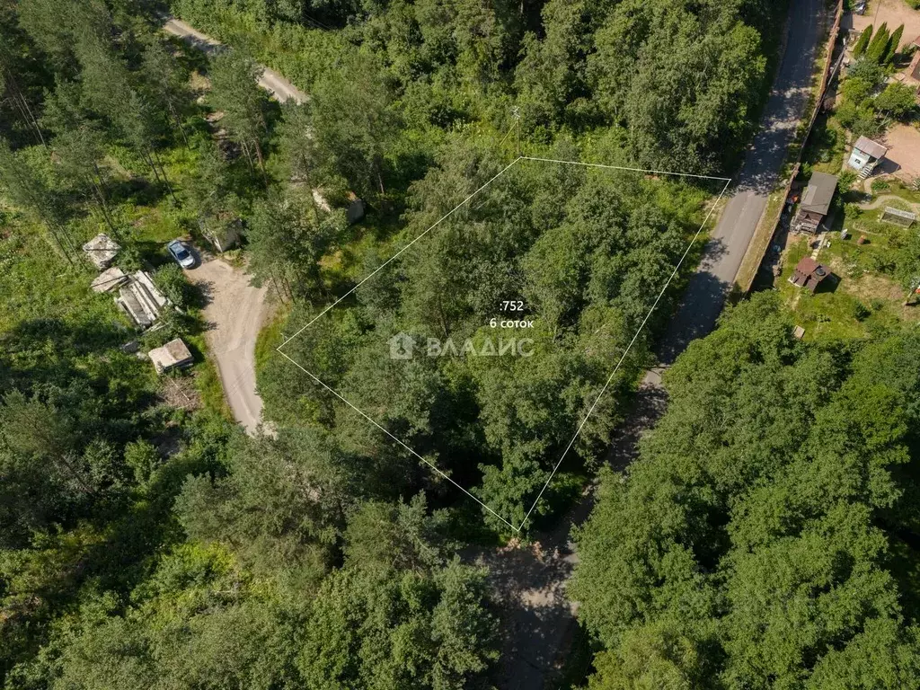 Участок в Ленинградская область, Приозерский район, Громовское с/пос, ... - Фото 2