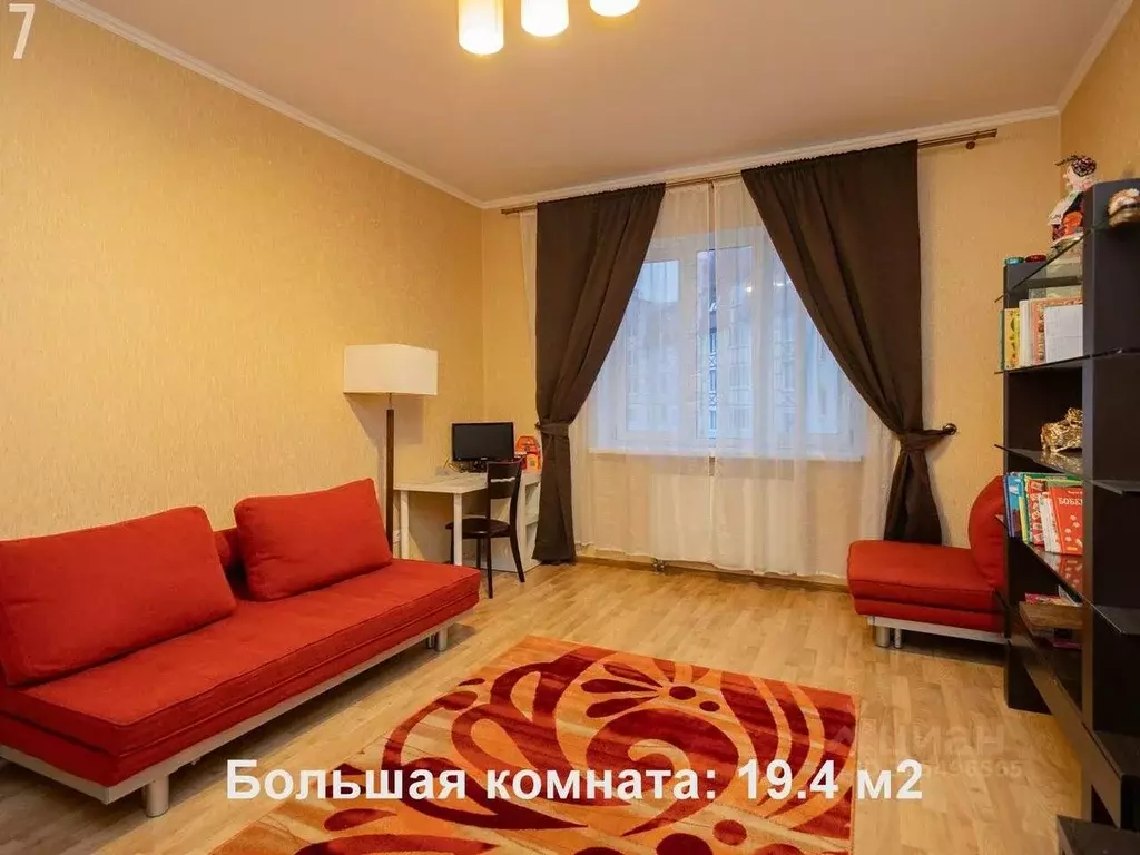 1-к кв. Калининградская область, Зеленоградск ул. Марины Расковой, 21 ... - Фото 2