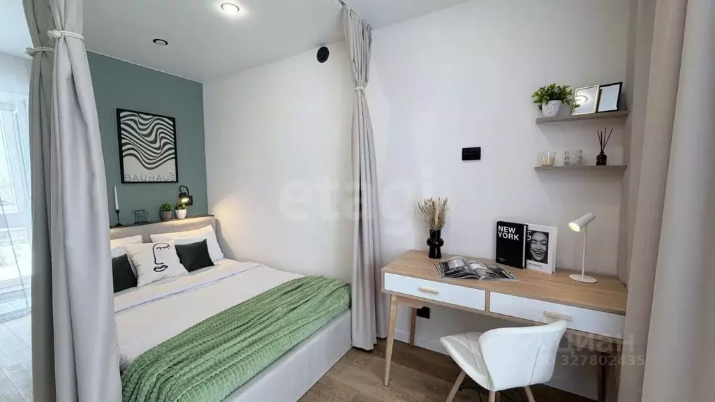 Студия Тюменская область, Тюмень Харьковская ул., 85а (24.6 м) - Фото 2